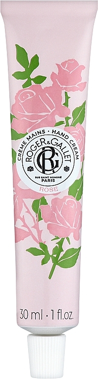 Perfumowany krem do rąk i paznokci Róża - Roger&Gallet Rose Hand & Nail Cream