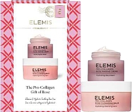 Zestaw - Elemis The Pro-Collagen Gift Of Rose (balm/50g + cr/30ml) — Zdjęcie N1