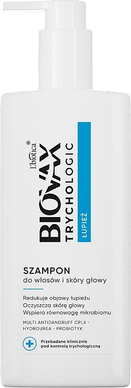 Szampon do włosów i skóry głowy przeciw wypadaniu - L'biotica Biovax Trychologic Shampoo — Zdjęcie N1