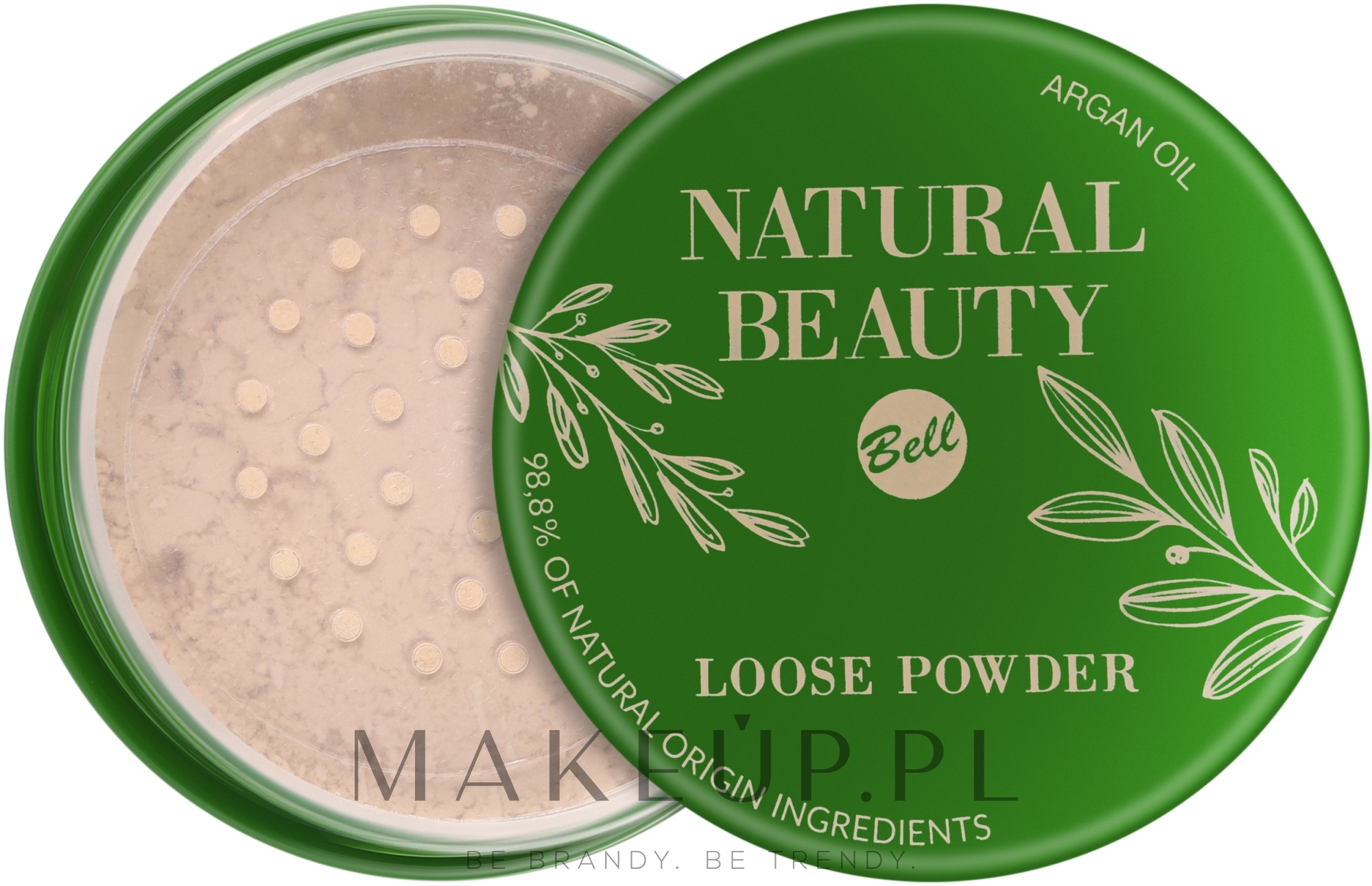 Sypki puder do twarzy - Bell Natural Beauty Loose Powder — Zdjęcie 01