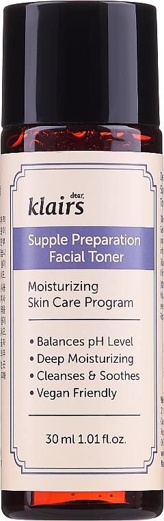 Nawilżający tonik do twarzy - Klairs Supple Preparation Facial Toner — Zdjęcie N3