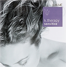 Zestaw próbek do włosów wrażliwych - Lakme K.Therapy Sensitive — Zdjęcie N1