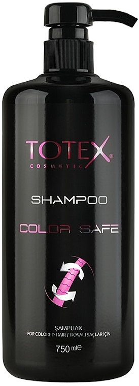 Szampon do włosów farbowanych - Totex Cosmetic Color Safe Shampoo — Zdjęcie N1