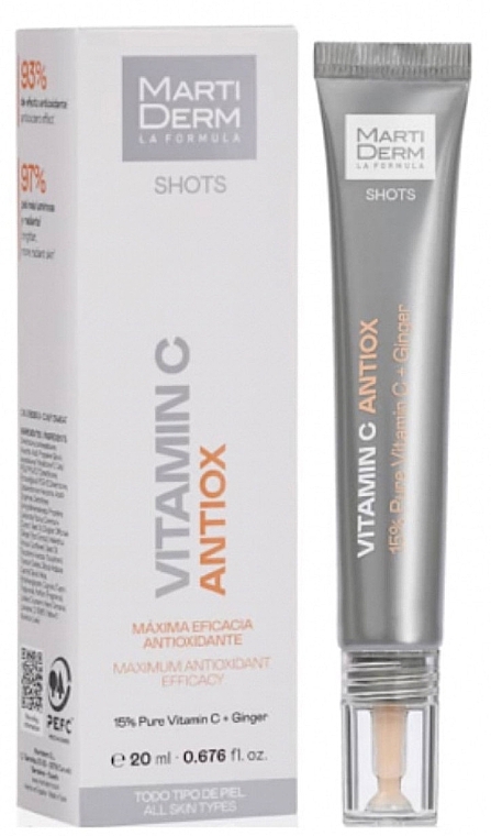 Serum do twarzy - MartiDerm Shots Vitamin C Antiox — Zdjęcie N2