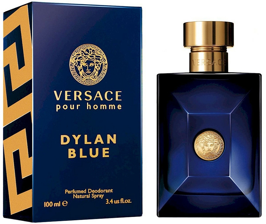 Versace Dylan Blue Pour Homme - Perfumowany dezodorant w sprayu dla mężczyzn  — Zdjęcie N1