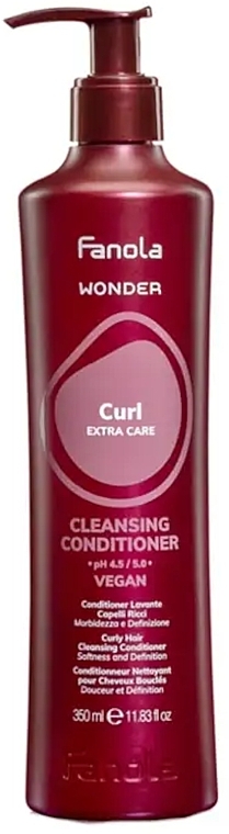 Odżywka do włosów - Fanola Wonder Curl Extra Care Cleansing Conditioner  — Zdjęcie N1