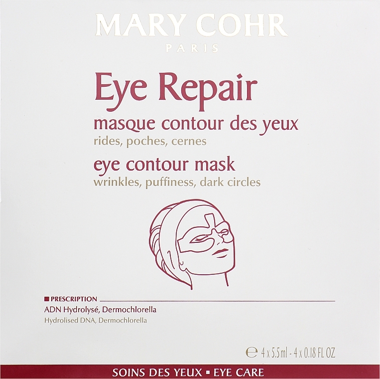 Płatki pod oczy - Mary Cohr Eye Repair Eye Mask — Zdjęcie N1