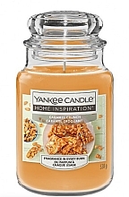 Świeca zapachowa w słoiku - Yankee Candle Home Inspiration Caramel Crunch — Zdjęcie N1