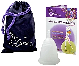 Kup Kubeczek menstruacyjny, rozmiar M, przezroczysty - MeLuna Classic Menstrual Cup Stem