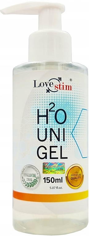 Uniwersalny lubrykant na bazie wody - Love Stim H2O Uni Gel — Zdjęcie N1
