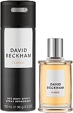 PRZECENA! David Beckham Classic - Zestaw (edt 50 ml + deo 150 ml) * — Zdjęcie N2