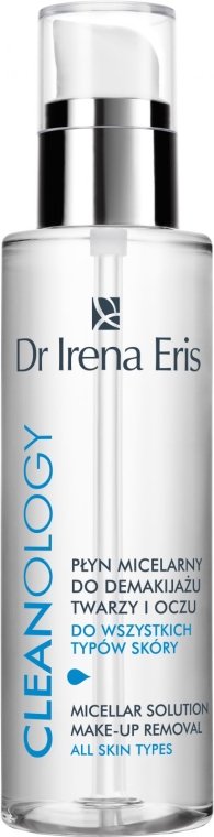 Płyn micelarny do demakijażu twarzy i oczu do wszystkich typów skóry - Dr Irena Eris Cleanology Micellar Solution Make-Up Removal All Skin Types — Zdjęcie N1