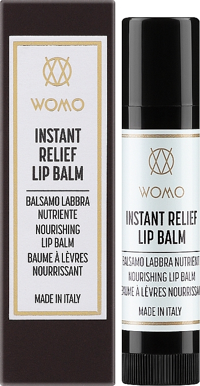 Odżywczy balsam do ust - Womo Instant Relief Lip Balm — Zdjęcie N2