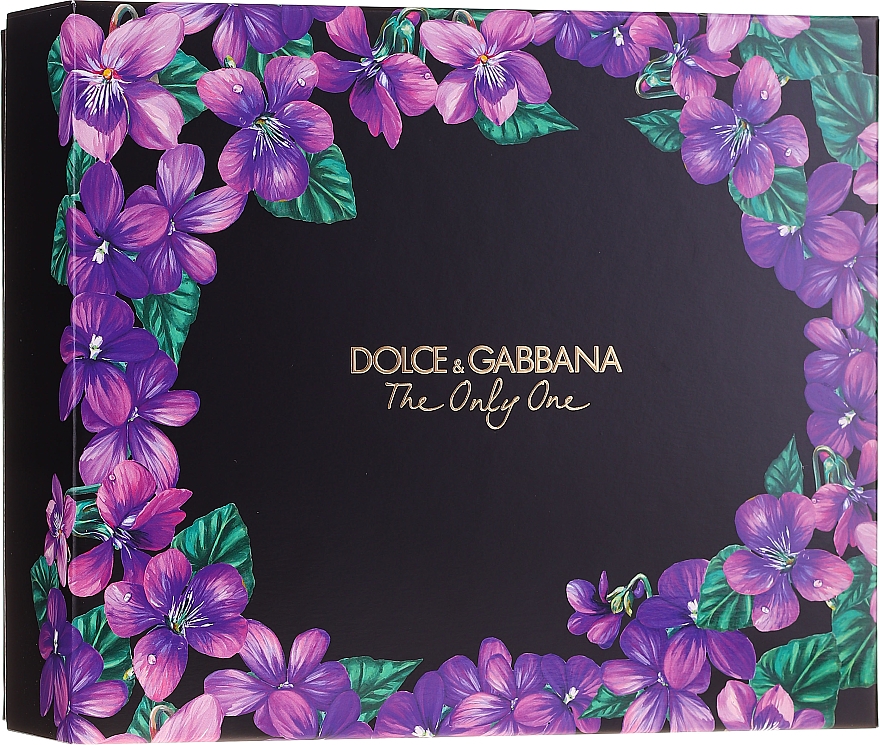 Dolce & Gabbana The Only One - Zestaw w pudełku w kwiaty (edp 50 ml + edp 10 ml)