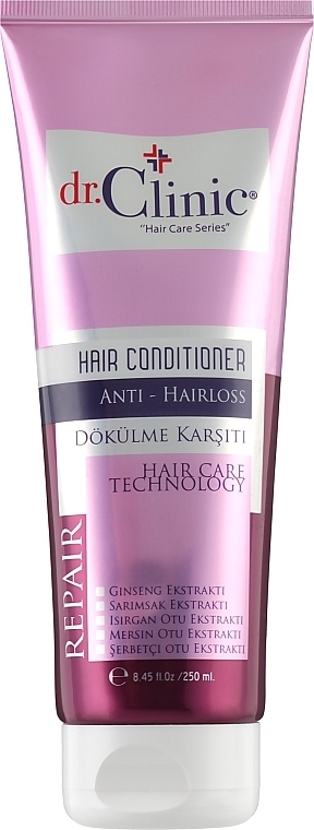 Odżywka przeciw wypadaniu włosów - Dr. Clinic Anti Hairloss Hair Conditioner