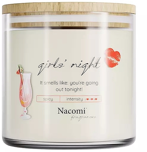 Zapachowa świeca sojowa Girls' Night - Nacomi Fragrances — Zdjęcie N1
