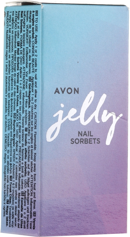 Lakier do paznokci - Avon Jelly Nail Sorbet — Zdjęcie N2