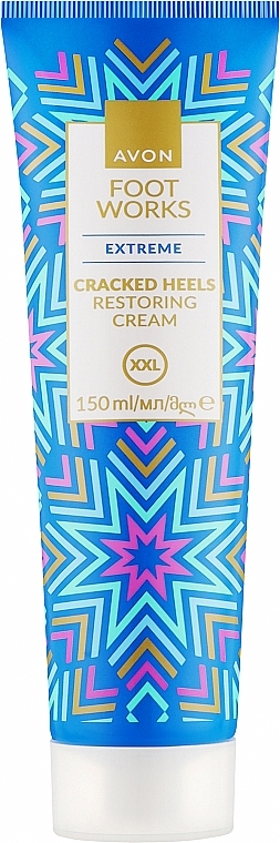 Rewitalizujący krem ​​na popękane pięty - Avon Foot Works Extreme Cracked Heels Restoring Cream XXL — Zdjęcie N1