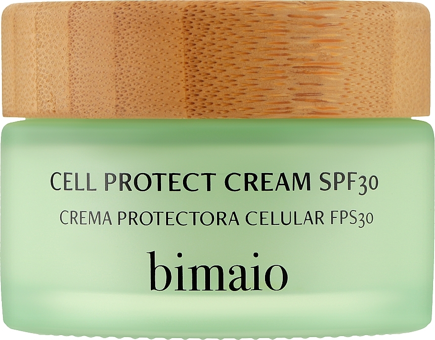 PRZECENA! Krem na dzień do twarzy SPF30 - Bimaio Cell Protect Cream SPF30 * — Zdjęcie N1