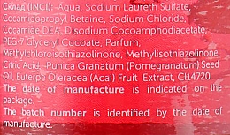 Żel pod prysznic z granatem i jagodami acai - ElenSee Like Juice Pomegranate & Acai Berries — Zdjęcie N3