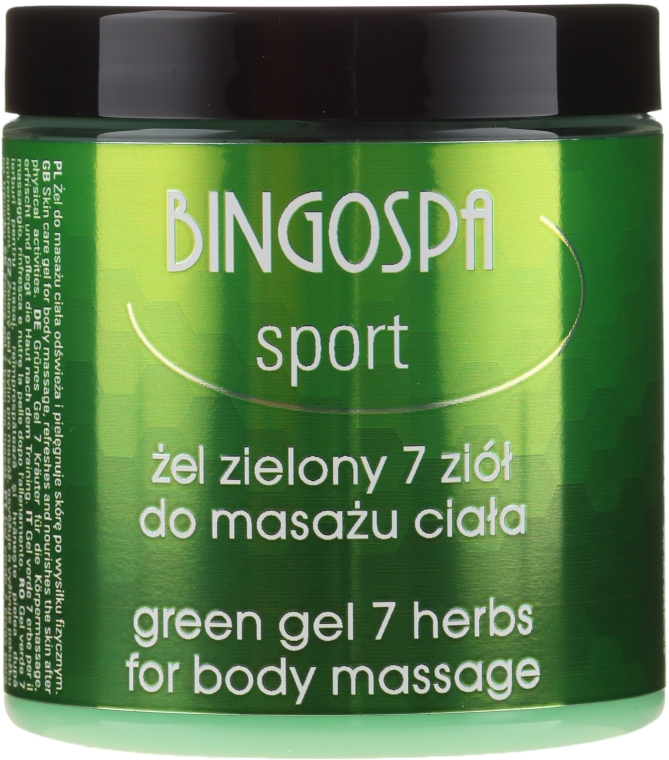 Żel do masażu z siedmioma ziołami - BingoSpa Massage Gel With Seven Herbs — Zdjęcie N1