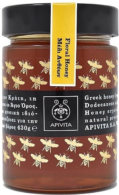 Miód kwiatowy - Apivita Floral Honey — Zdjęcie N1