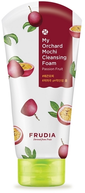 Oczyszczająca pianka do twarzy z marakują - Frudia My Orchard Passion Fruit Mochi Cleansing Foam