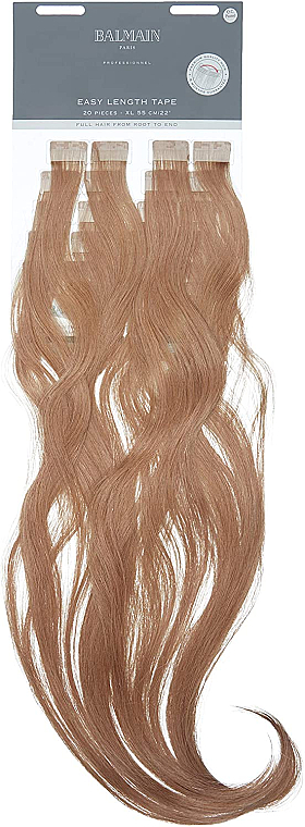 Pasemka do przedłużania włosów, 55 cm, 20 sztuk - Balmain Paris Hair Couture Easy length Tape — Zdjęcie N1