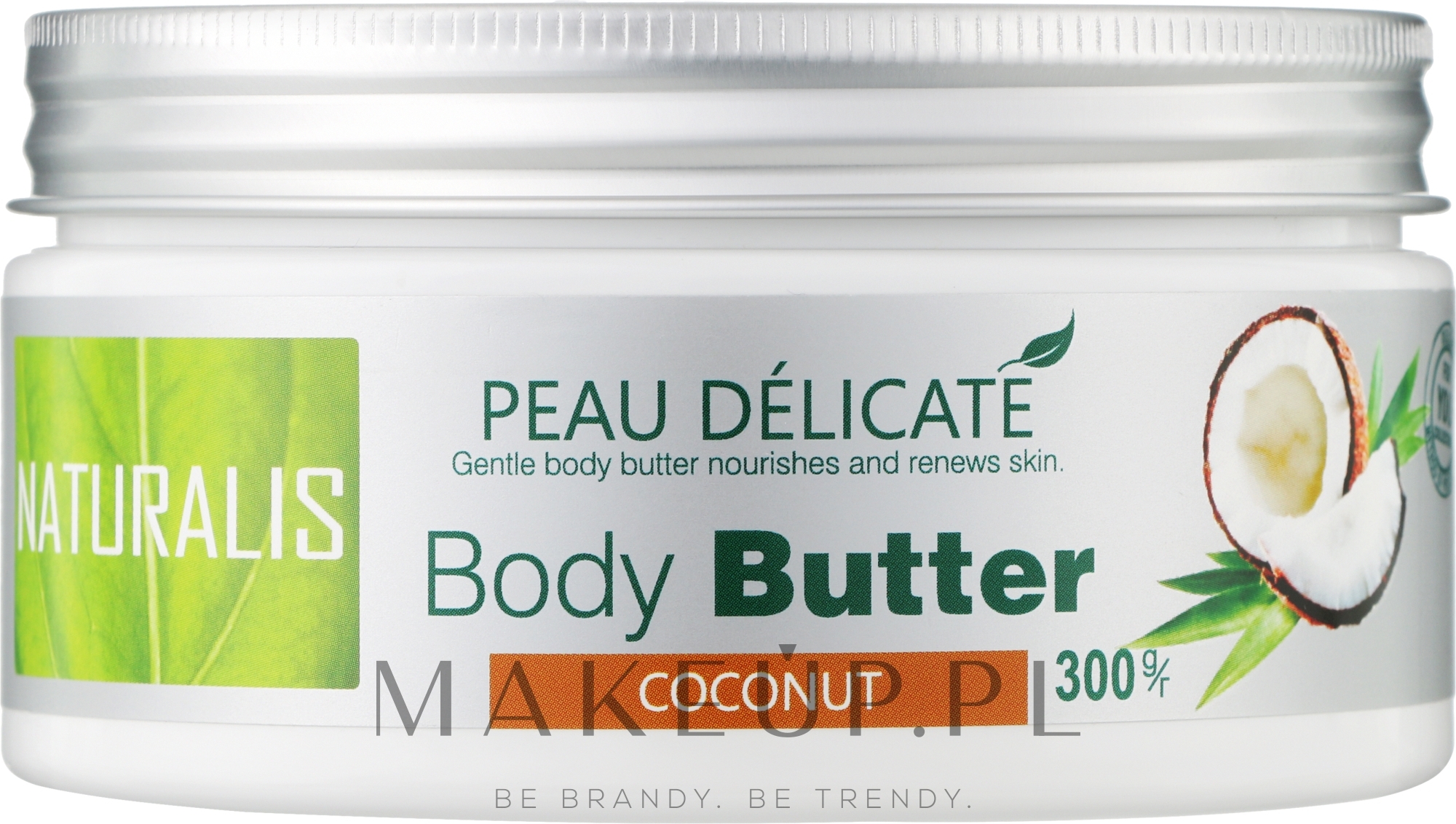 Masło do ciała - Naturalis Peau Delicate Coconut Body Butter — Zdjęcie 300 g