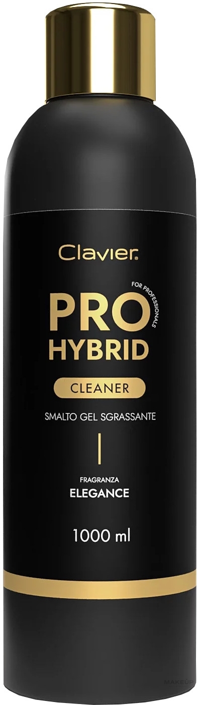 Odtłuszczacz do paznokci - Clavier Pro Hybrid Elegance Cleaner — Zdjęcie 1000 ml