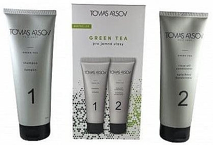 Zestaw Zielona herbata - Tomas Arsov Green Tea Set (shmp/250ml + h/cond/250ml) — Zdjęcie N1