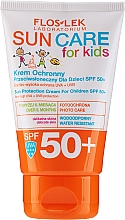 Ochronny krem przeciwsłoneczny dla dzieci SPF 50+ - Floslek Sun Protection Cream For Kids — Zdjęcie N3