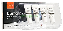 Kup Zestaw - VLCC Diamond Facial Kit (peeling/5g + gel/10g + mask/10g + lotion/5.35g)