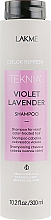 Kup Szampon odnawiający kolor dla fioletowych odcieni włosów - Lakme Teknia Color Refresh Violet Lavender Shampoo