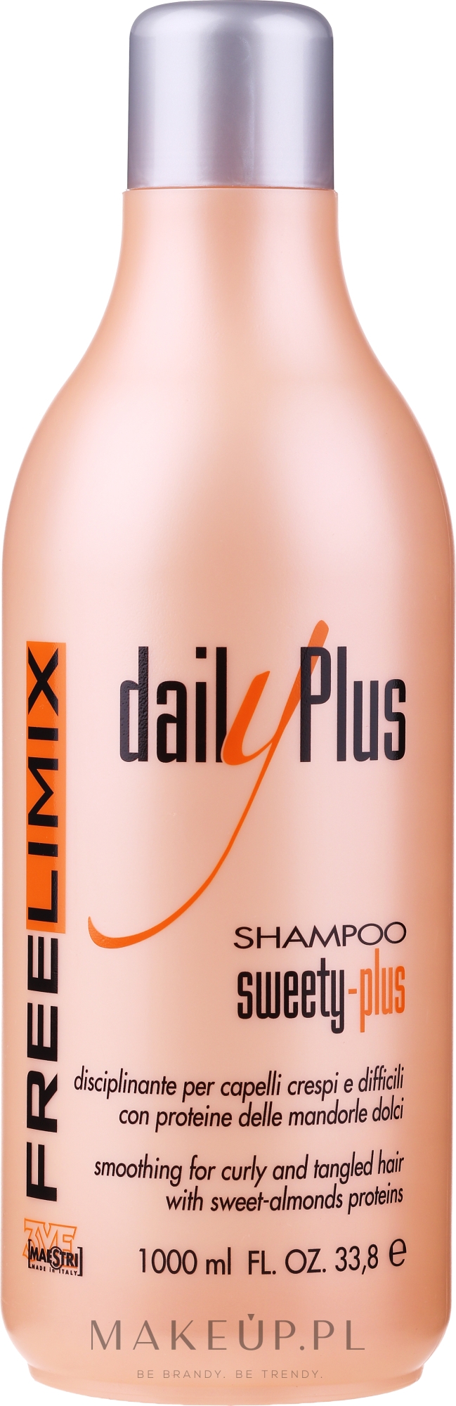 Odżywczy szampon do włosów kręconych i splątanych - Freelimix Daily Plus Shampoo — Zdjęcie 1000 ml