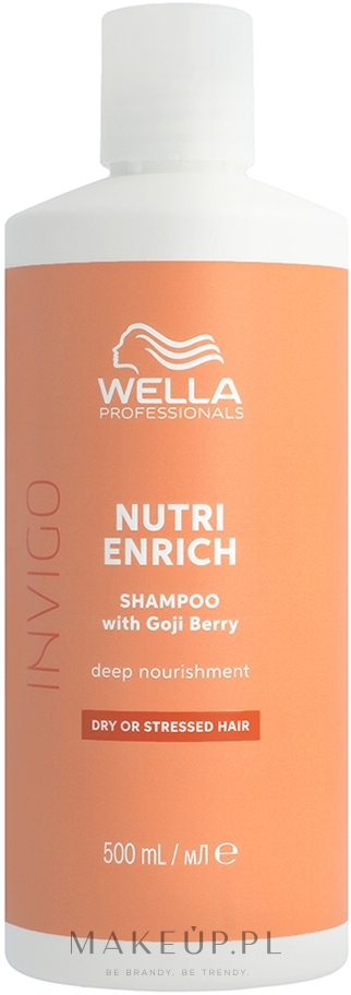 Odżywczy szampon z jagodami goji - Wella Professionals Invigo Nutri-Enrich Deep Nourishing Shampoo — Zdjęcie 500 ml