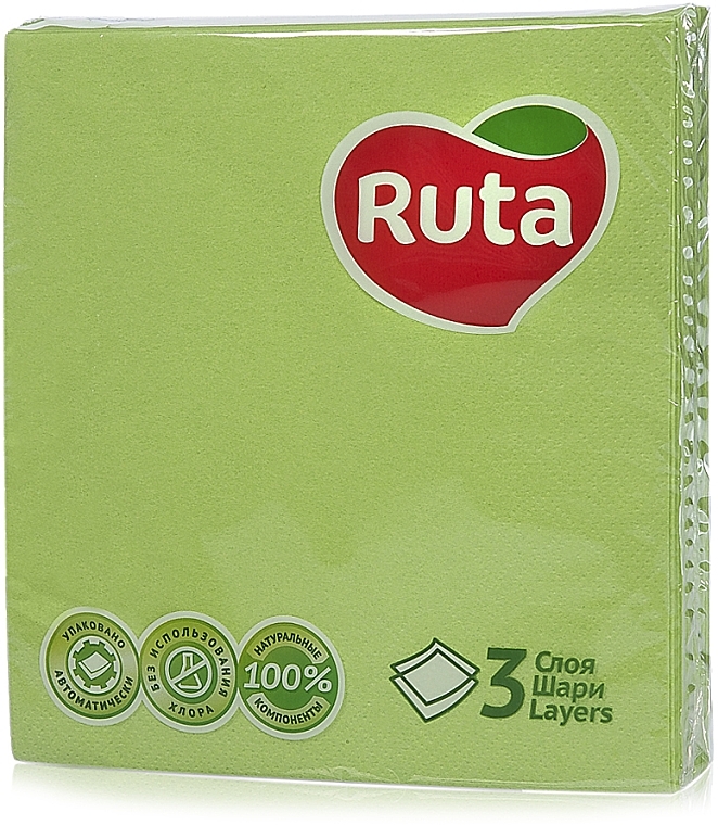 Zielone serwetki - Ruta Color — Zdjęcie N1