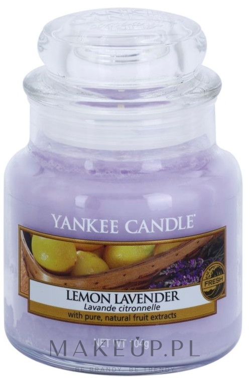 Świeca zapachowa w słoiku - Yankee Candle Lemon Lavender — Zdjęcie 104 g