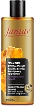 Szampon z bursztynową esencją do włosów blond i siwych - Farmona Jantar Color Revitalizing Shampoo  — Zdjęcie N1