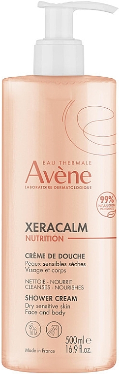 Krem pod prysznic - Avene XeraCalm Nutrition Shower Cream — Zdjęcie N2
