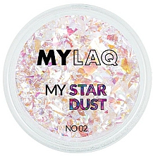 Brokatowy pyłek do paznokci - MylaQ My Star Dust — Zdjęcie N4