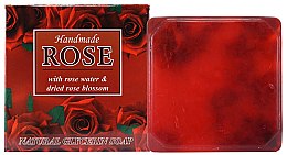 Kup Naturalne mydło glicerynowe, Czerwona róża - Aroma Essence Natural Glycerin Soap "Red Rose"