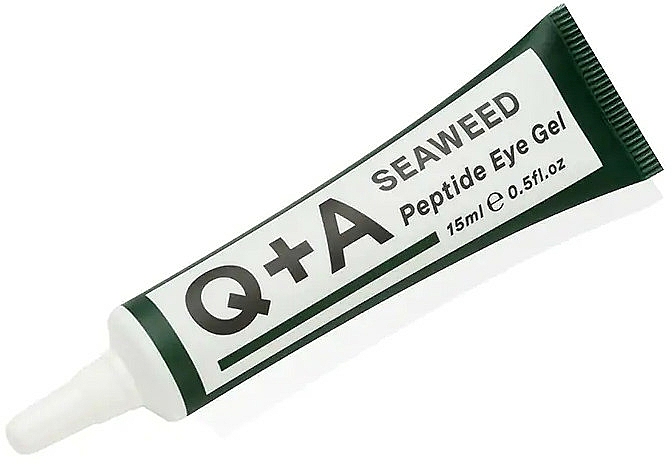 Rozświetlający żel pod oczy Algi i aloes - Q+A Seaweed Peptide Eye Gel
