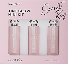 Kup Zestaw nawilżających mini tintów-balsamów - Secret Key Sweet Glam Tint Glow Mini Kit (l/tint/3x1.6 g)