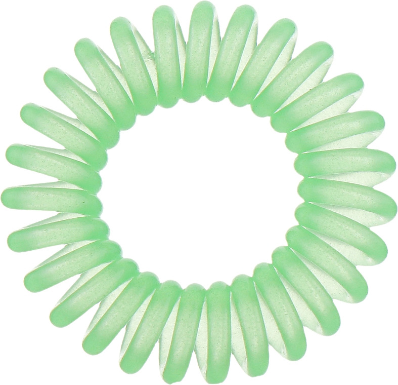 Silikonowe gumki do włosów, kolorowe - idHair Secret Hair Band Glow — Zdjęcie N4