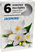 Podgrzewacze zapachowe tealight Jaśmin, 6 szt. - Admit Scented Tea Light Jasmine — Zdjęcie N1