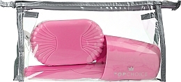 Kup Zestaw kosmetyków 41372, różowy 2, w szarej kosmetyczce - Top Choice Set (accessory/4pcs)