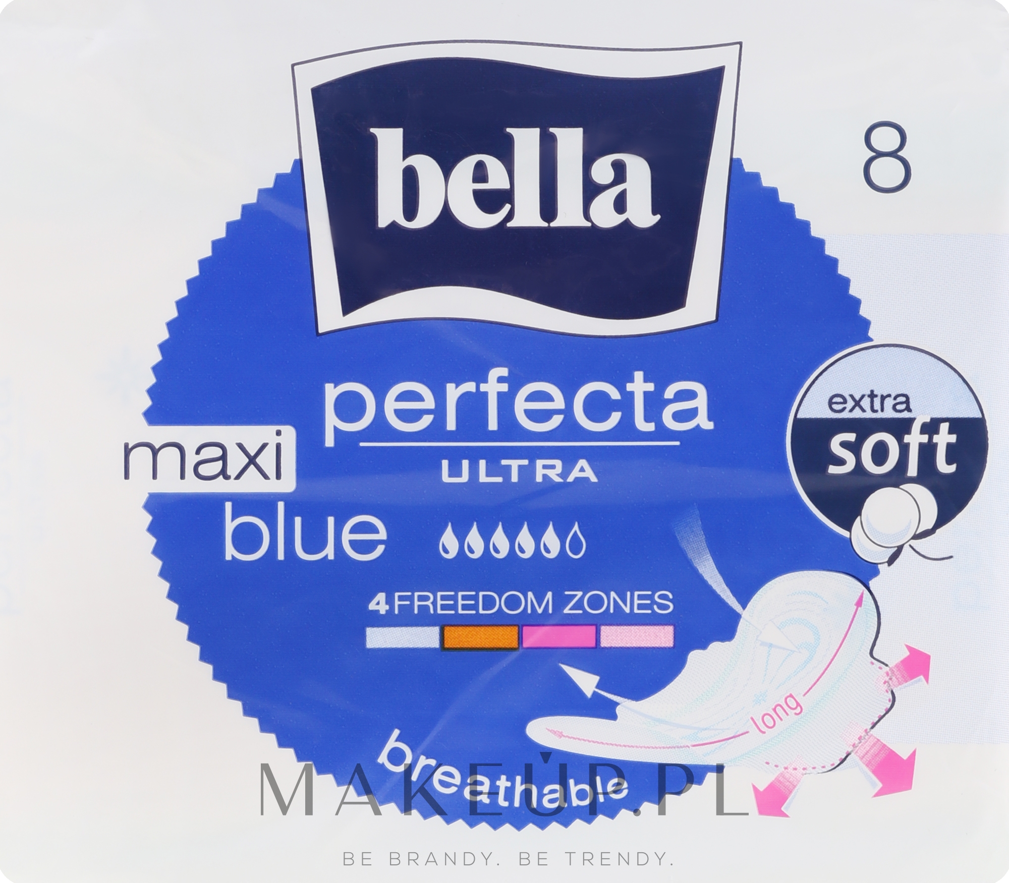 Podpaski, 8 szt. - Bella Perfecta Ultra Blue Maxi — Zdjęcie 8 szt.