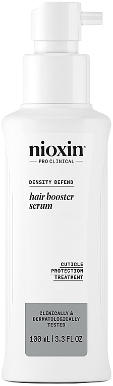 Serum nawilżające do włosów cienkich - Nioxin Density Defend Hair Booster Serum — Zdjęcie N1