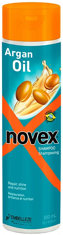 Szampon do włosów - Novex Argan Oil Shine and Repair Shampoo — Zdjęcie N1